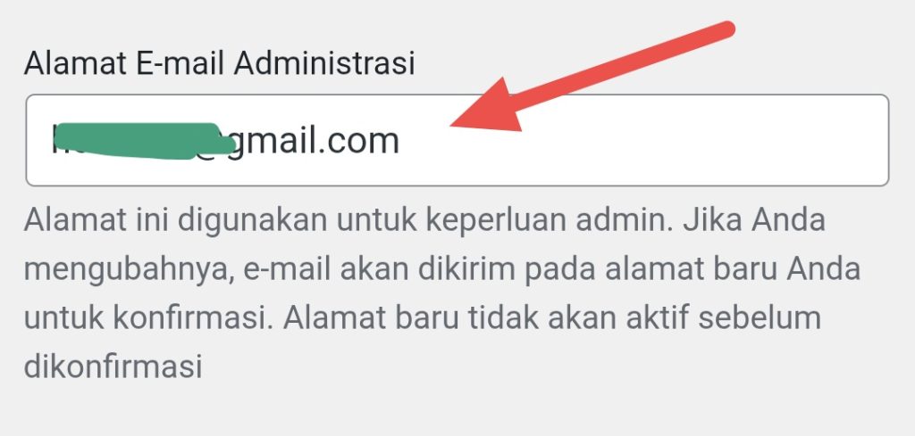Email Admin