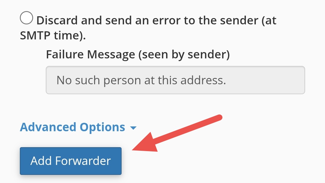 Add Forwarder