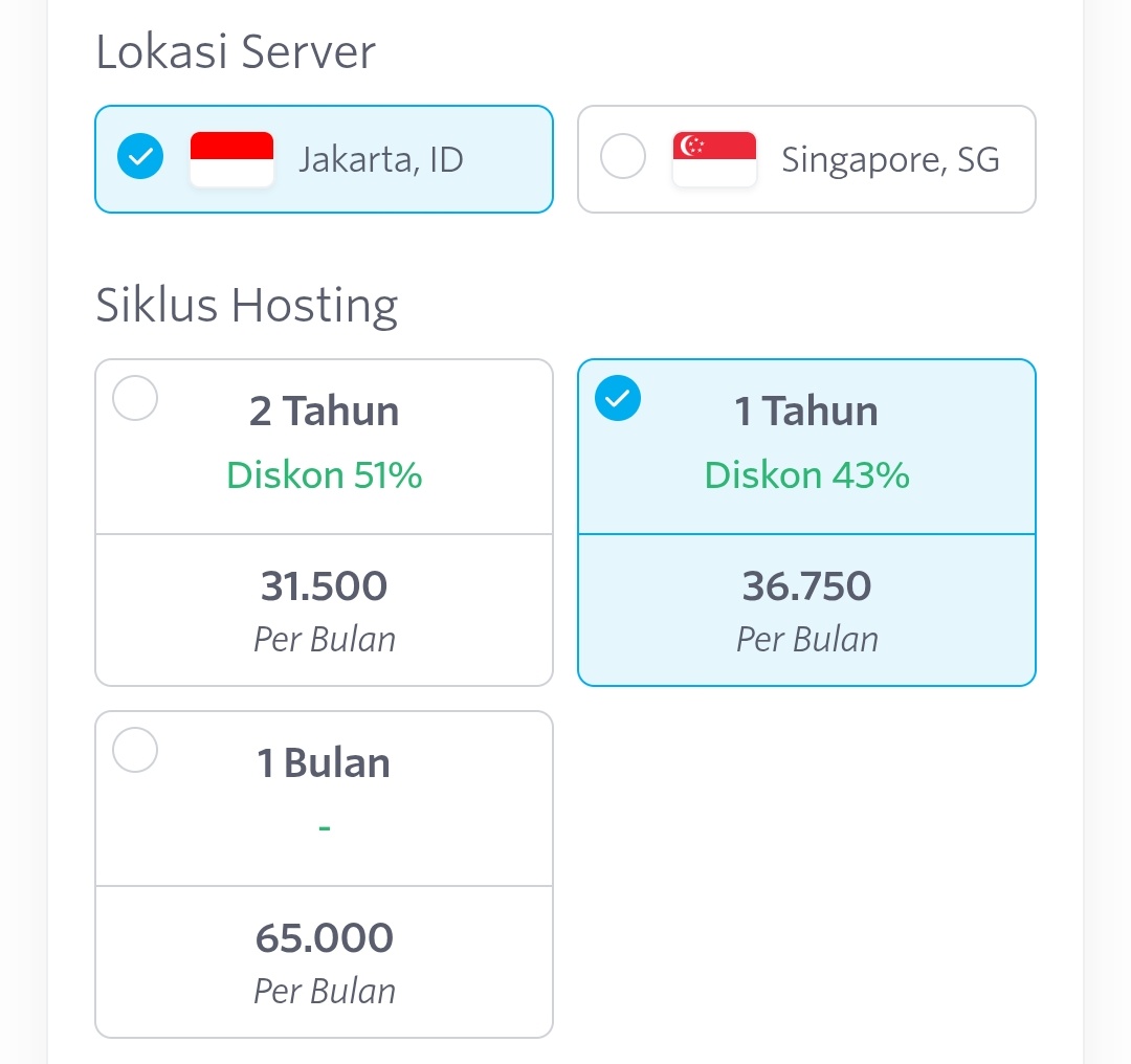Lokasi Server
