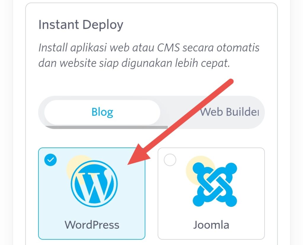 Instant Deploy WordPress