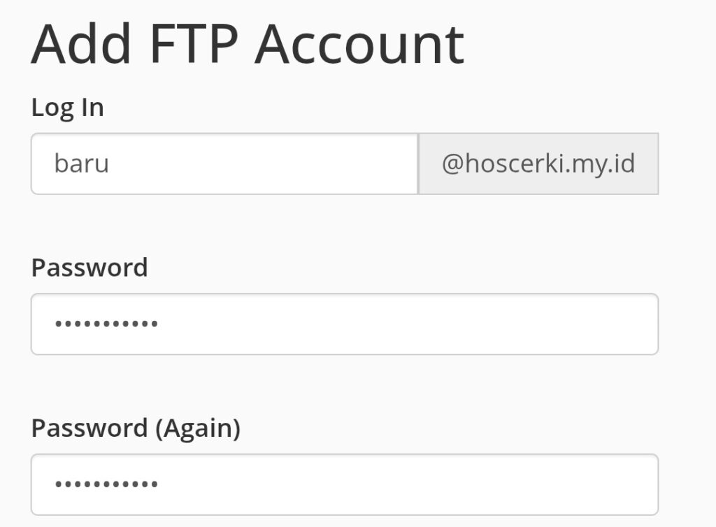 Informasi Login