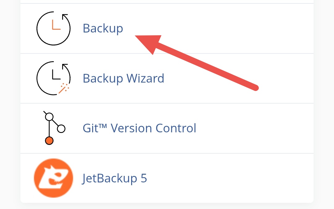 Backup
