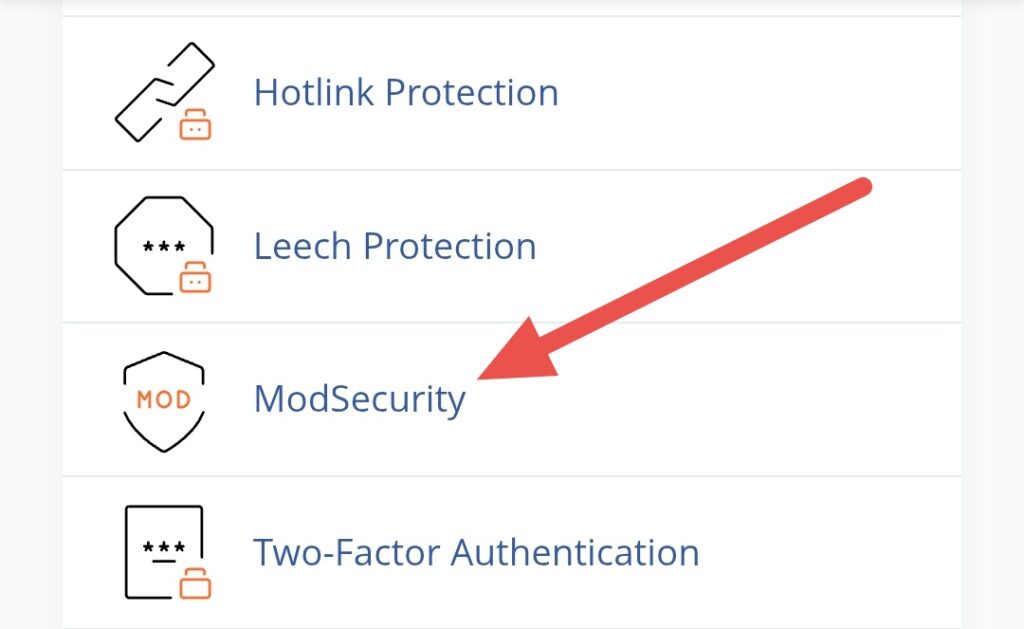 ModeSecurity