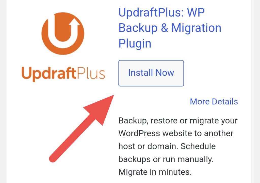 UpdraftPlus