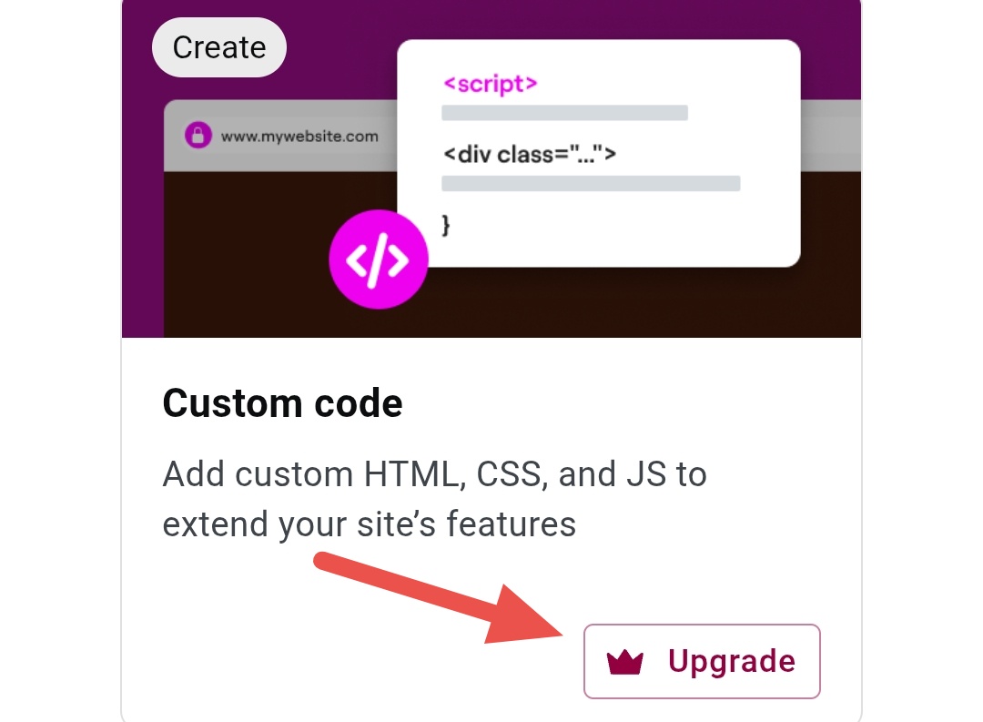 Custom code