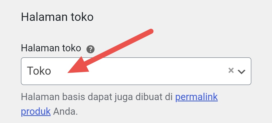 Halaman Toko